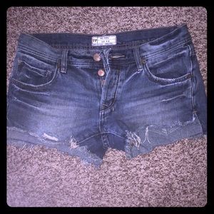 Free People Jean Shorts